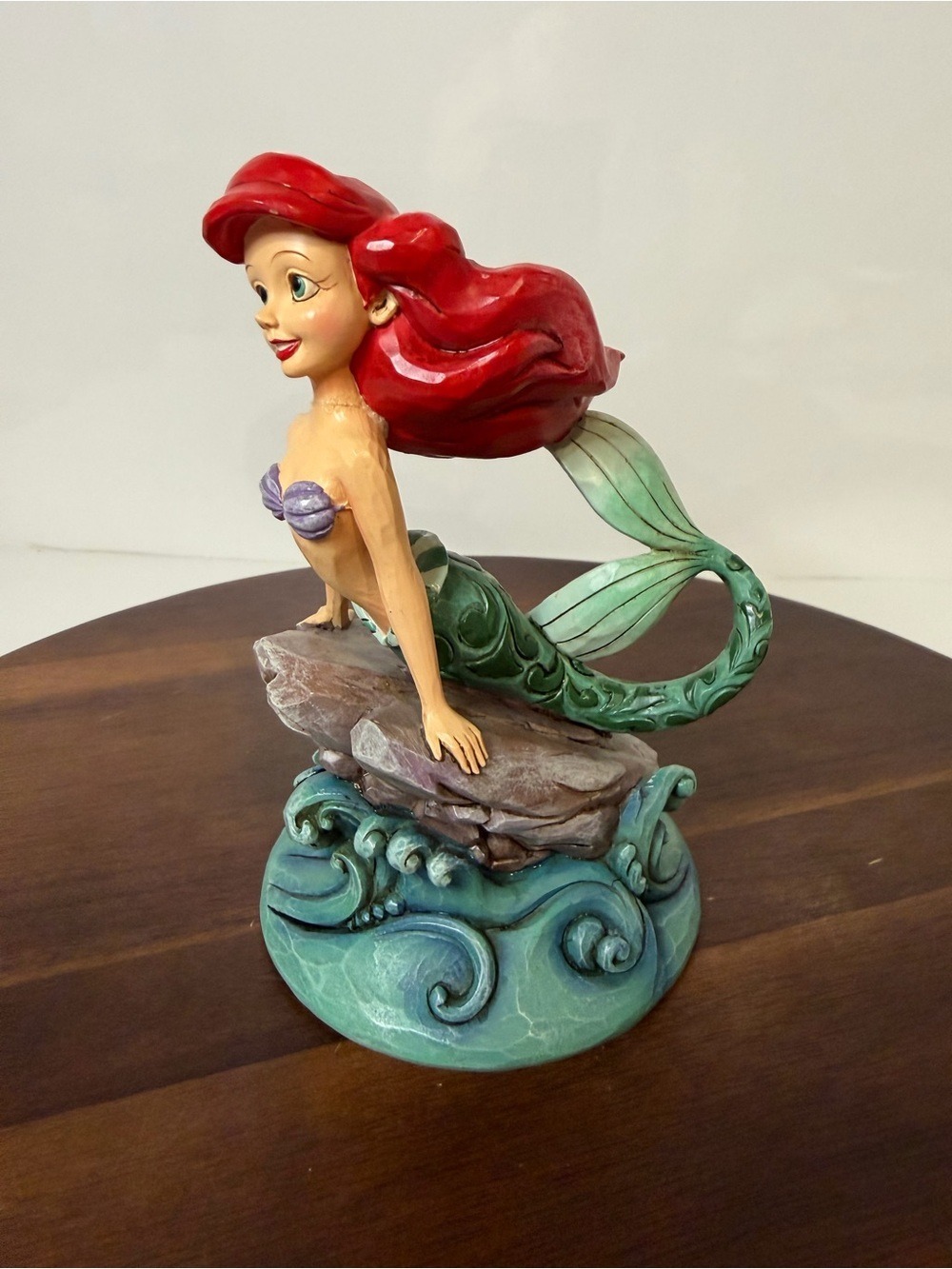 Jim Shore Disney Traditions Ariel Music Box Figurine Little Mermaid Missing Base